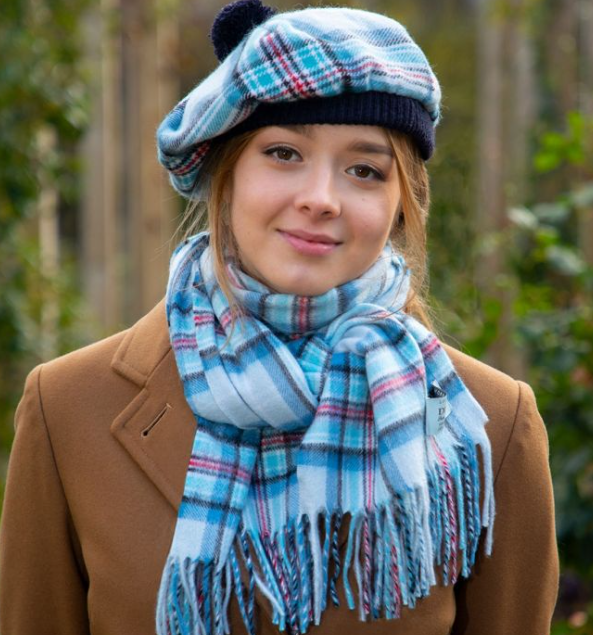 Princess Diana Memorial Tartan Brushed Wool Tam