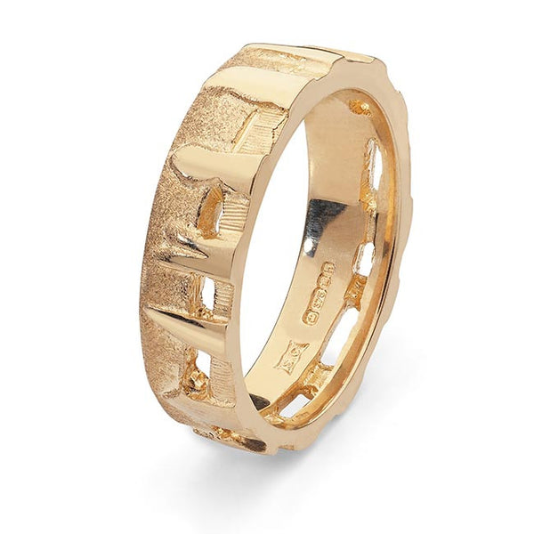 Ring of Brodgar Gold Ring – Aurora Orkney Jewellery