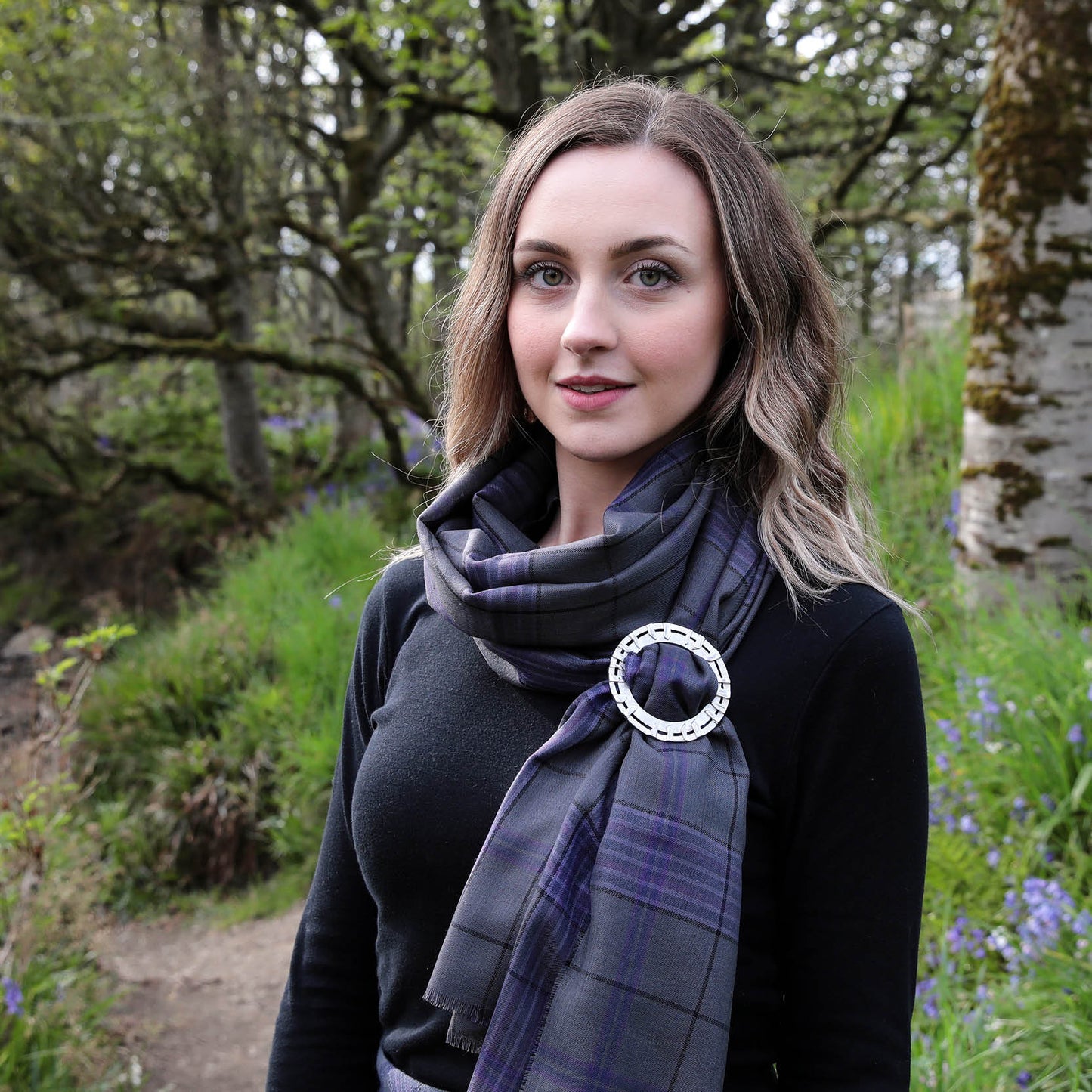 Ring of Brodgar Pewter Scarf Ring – Aurora Orkney Jewellery