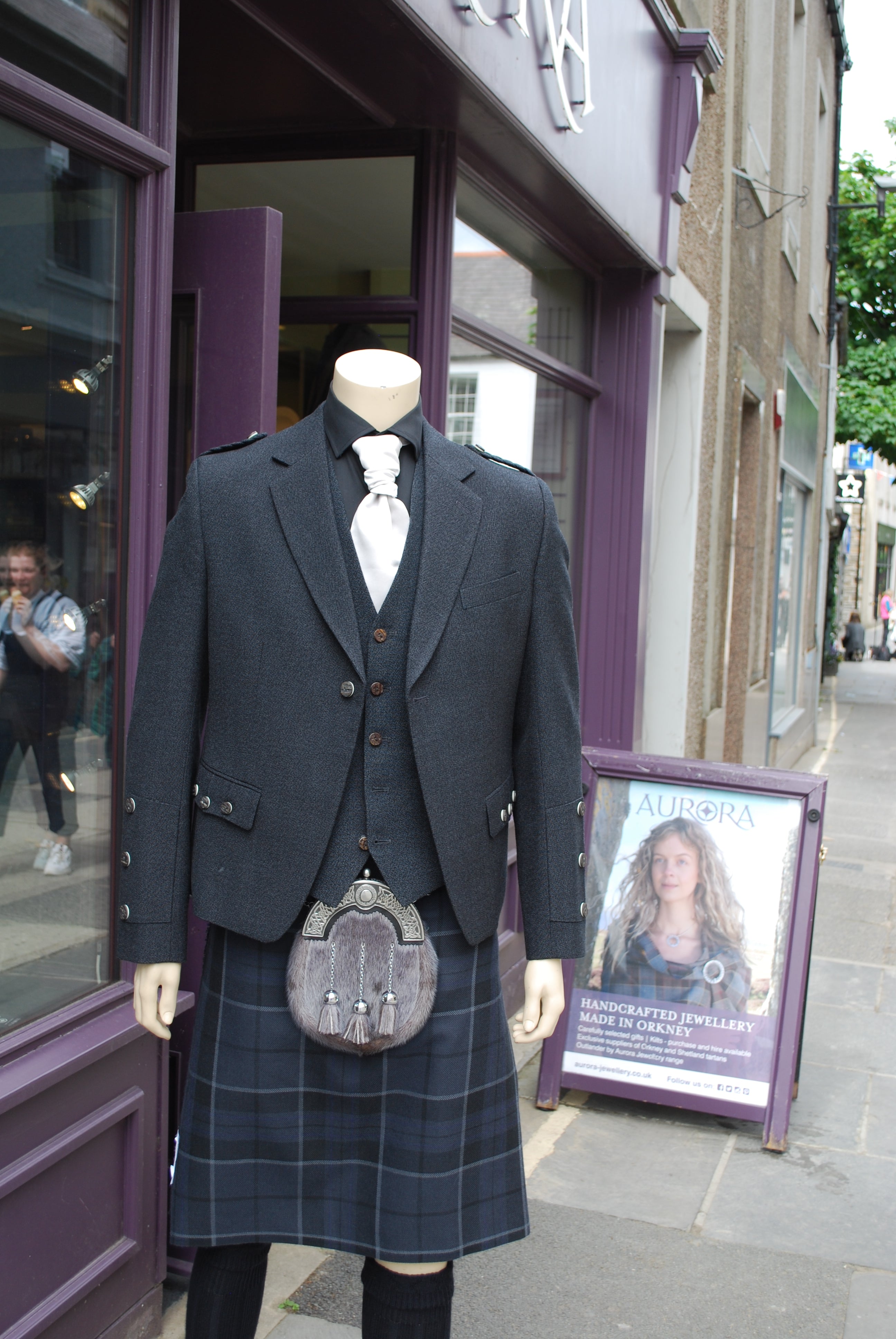 Grey and purple tartan hot sale kilts